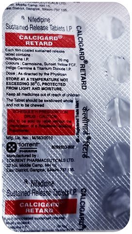 CALCIgard Retard Tablet SR