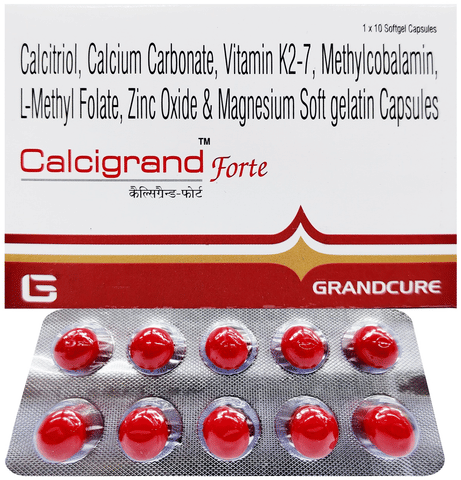 Calcigrand Forte Soft Gelatin Capsule