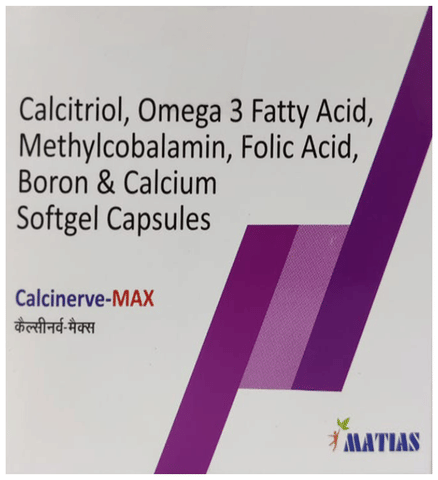 Calcinerve-Max Softgel Capsule