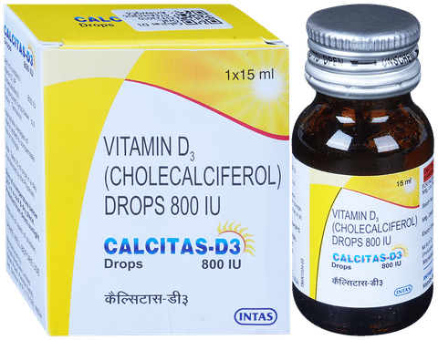 Calcitas D3 Oral Drops