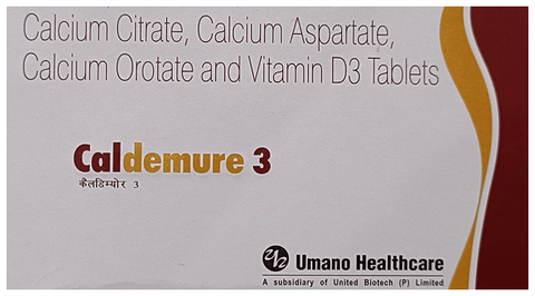 Caldemure 3 Tablet