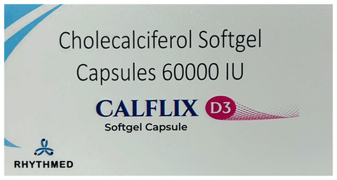 Calflix D3 Softgel Capsule