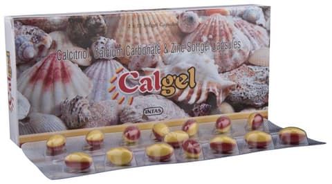 Calgel Soft Gelatin Capsule from Intas for Bone and Nerves Health