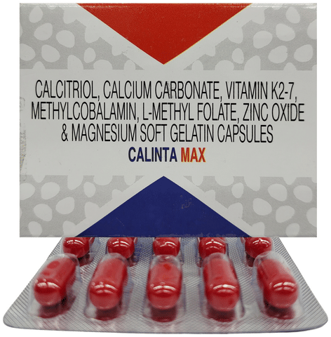 Calinta Max Soft Gelatin Capsule