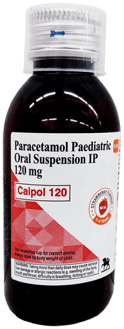 Calpol 120mg Suspension Strawberry