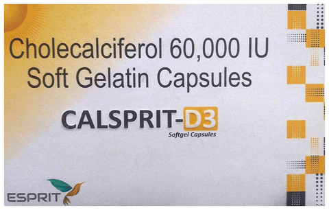 Calsprit-D3 Softgel Capsule