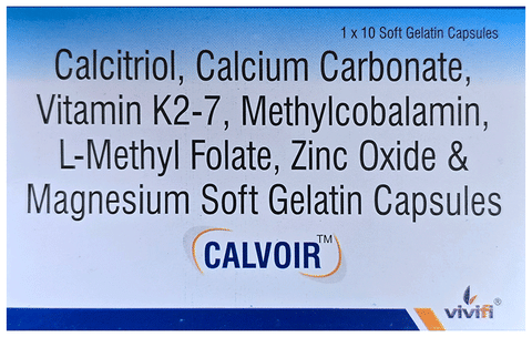 Calvoir Softgel Capsule