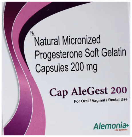 Cap Alegest 200 Soft Gelatin Capsule