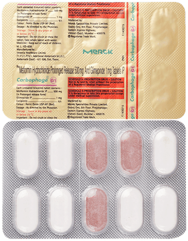 Carbophage G 1 Tablet PR