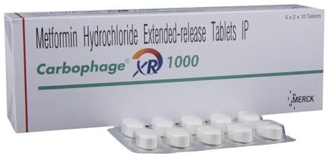 Carbophage XR 1000 Tablet