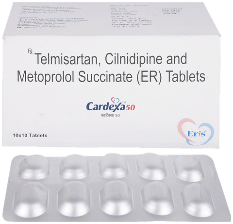 Cardexa 10mg/50mg/40mg Tablet