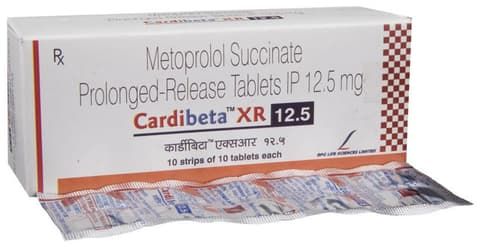 Cardibeta XR 12.5 Tablet