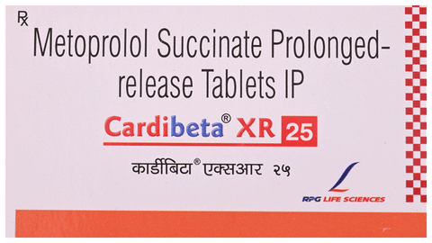 Cardibeta XR 25 Tablet