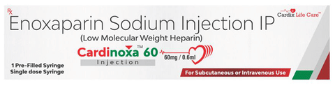 Cardinoxa 60mg Injection