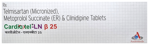 Cardiotel-LN Beta 25 Tablet ER