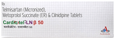 Cardiotel-LN Beta 50 Tablet ER