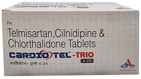 Cardiotel-Trio 6.25 Tablet