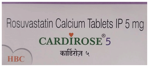 Cardirose 5mg Tablet