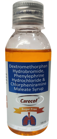 Carecof Syrup Sugar Free