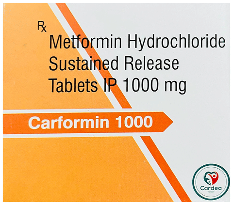 Carformin 1000 Tablet SR