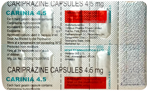 Carinia 4.5mg Capsule