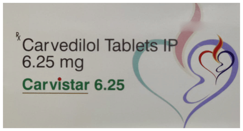 Carvistar 6.25 Tablet