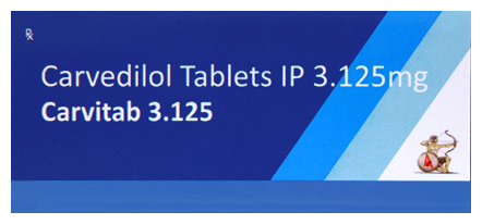 Carvitab 3.125 Tablet