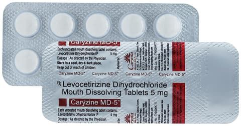 Caryzine 5mg Tablet MD