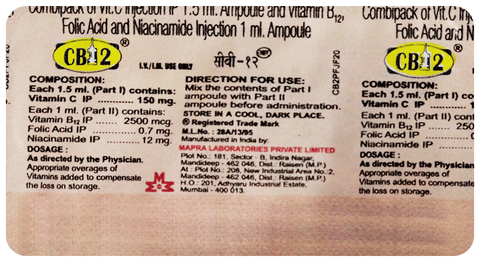 CB12 Combipack Injection