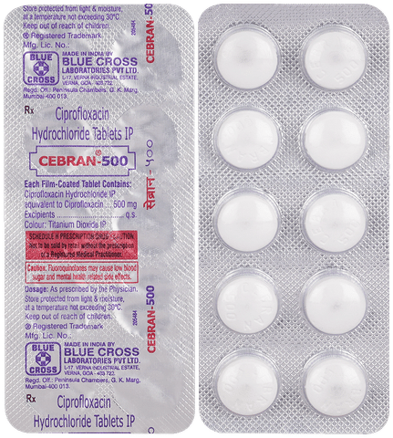 Cebran 500mg Tablet