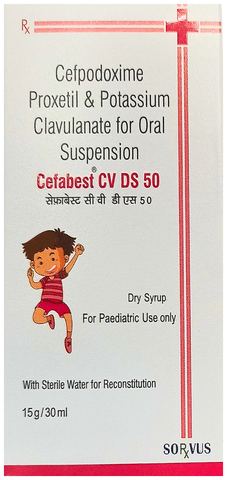 Cefabest CV DS 50 Dry Syrup