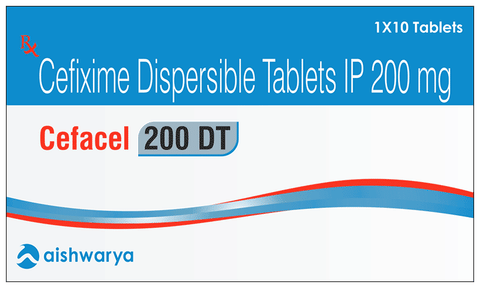 Cefacel 200 DT Tablet