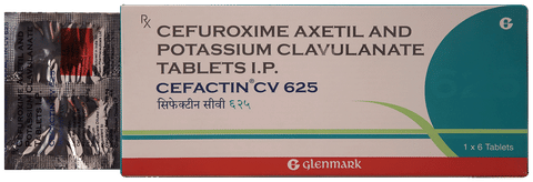 Cefactin CV 500mg/125mg Tablet
