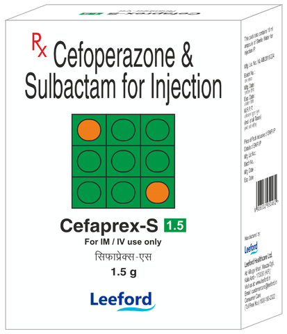 Cefaprex S 1000mg/500mg Injection