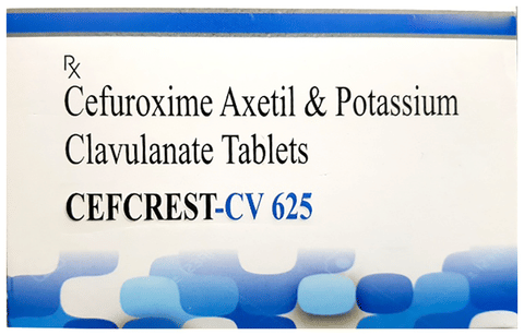 Cefcrest-CV 625 Tablet