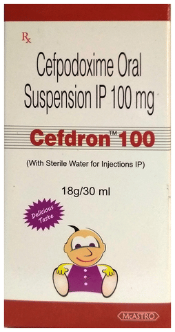 Cefdron 100 Oral Suspension