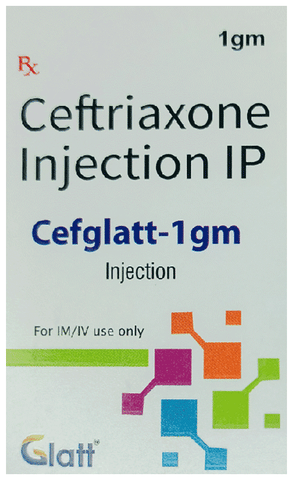 Cefglatt 1gm Injection