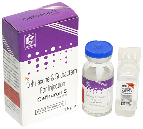 Cefhuron S 1.5gm Injection
