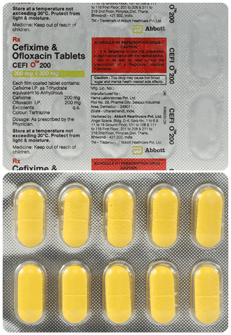 Cefi O 200 Tablet