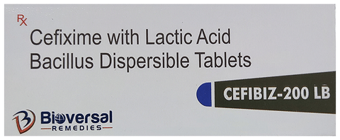 Cefibiz 200 LB Tablet DT