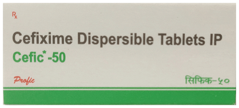 Cefic 50 Tablet DT
