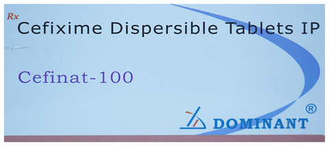Cefinat 100 Tablet DT
