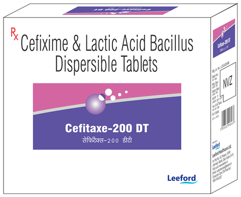 Cefitaxe 200 DT Tablet