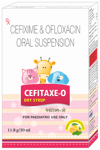 Cefitaxe O Oral Suspension Mango & Peppermint