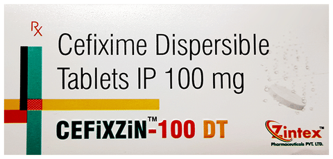 Cefixzin 100 DT Tablet