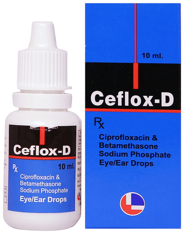 Ceflox-D Eye/Ear Drops