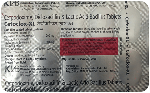 Cefoclox XL Tablet