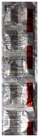 Cefolac CV 100 DT Tablet