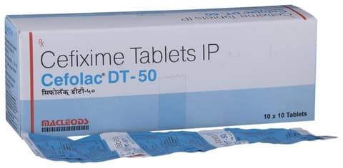 Cefolac DT 50 Tablet