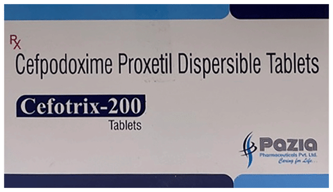 Cefotrix 200 Tablet DT